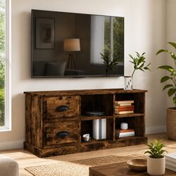 Dimensions and Features of Smoked Oak TV Cabinet