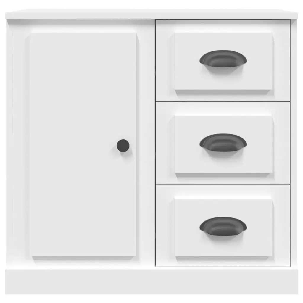 Sideboard for Home 70x35.5x67.5 cm White Storage Cabinet Engineered Wood Furniture