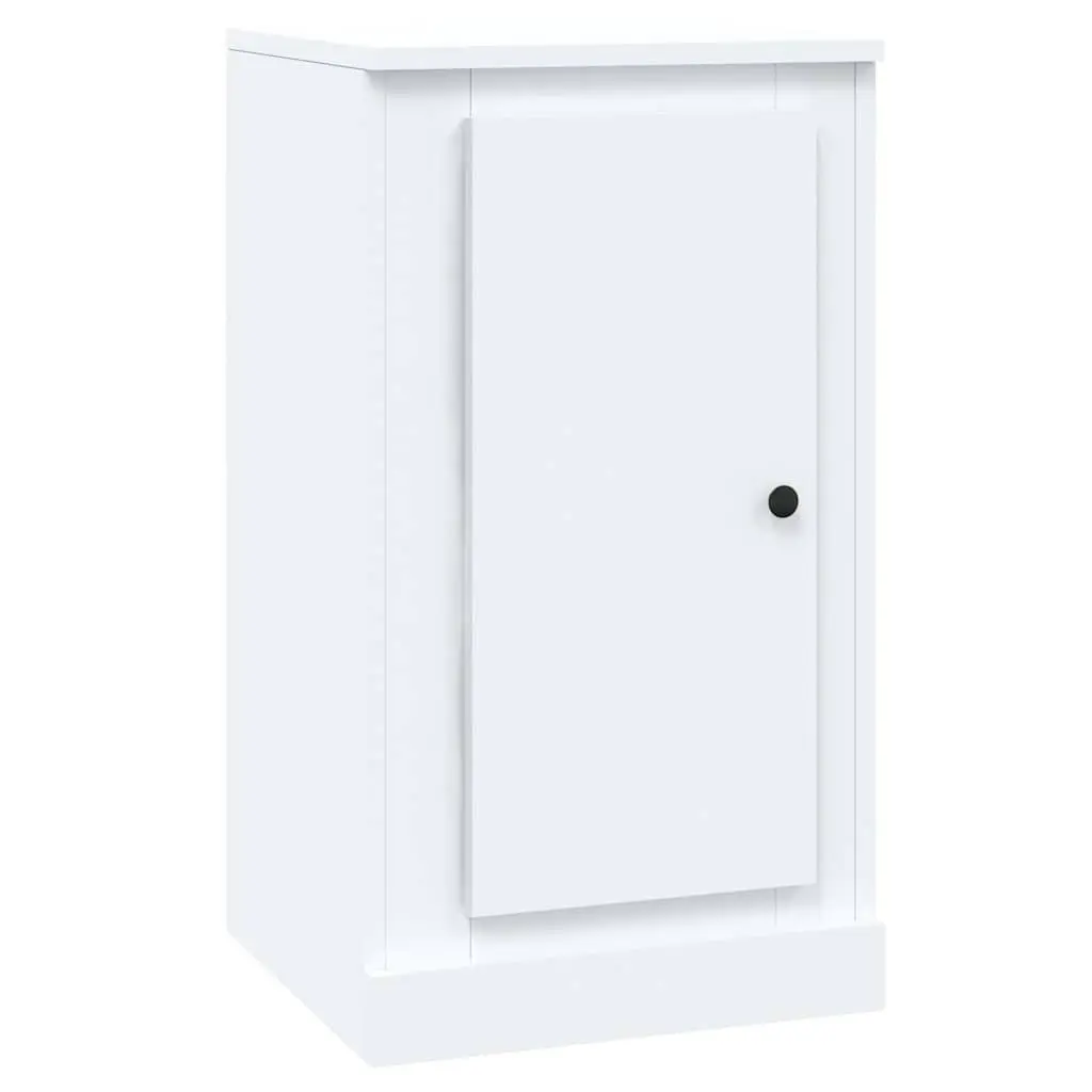 White Sideboard Storage Cabinet Engineered Wood Furniture Buffet Cupboard