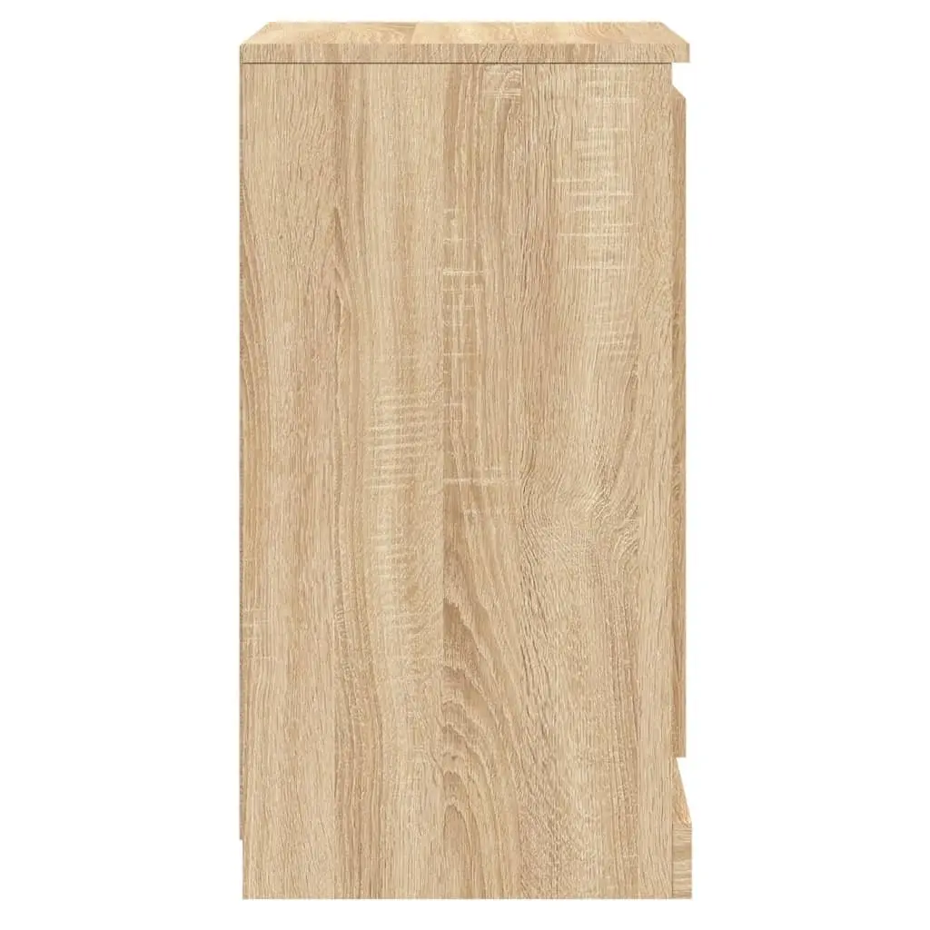 2 Brown Engineered Wood Sideboards