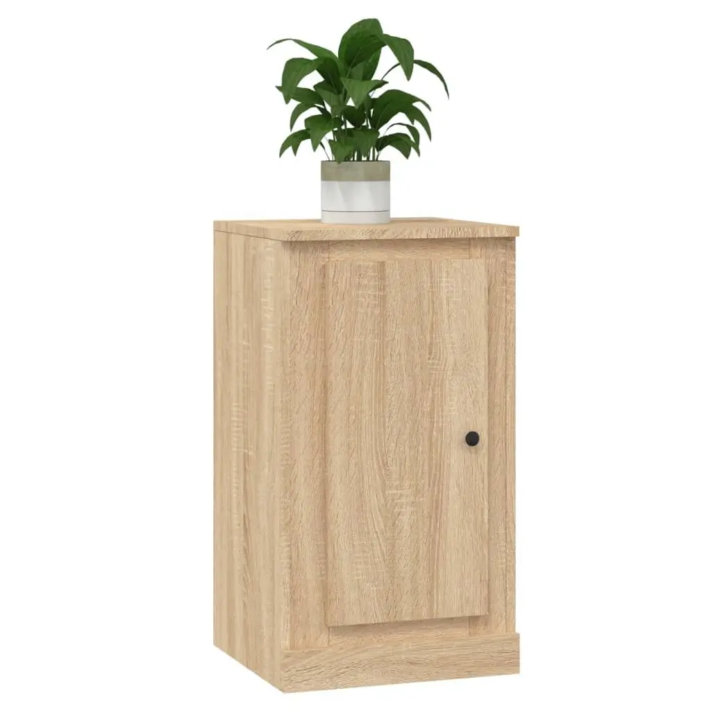 2 Brown Engineered Wood Sideboards