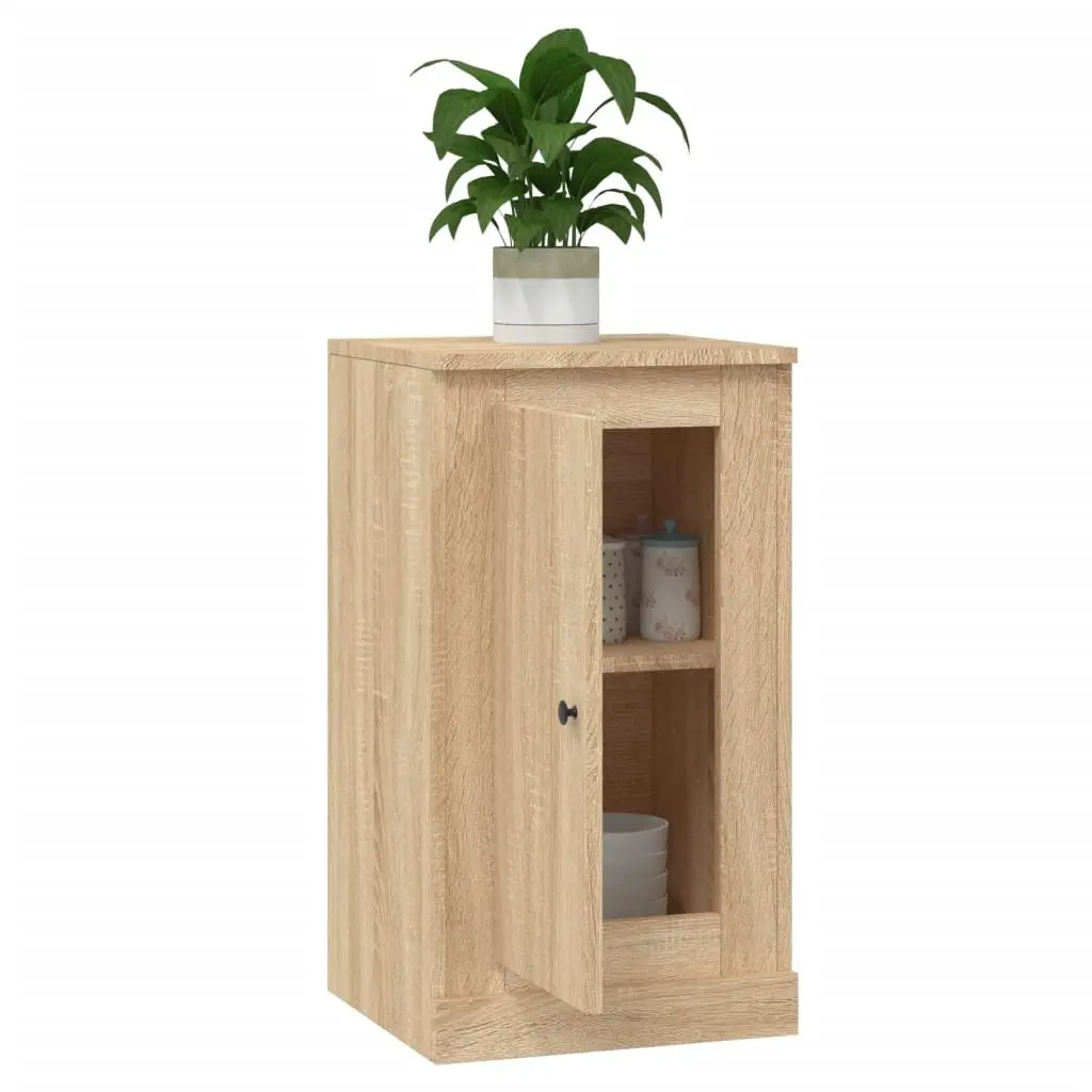 2 Brown Engineered Wood Sideboards