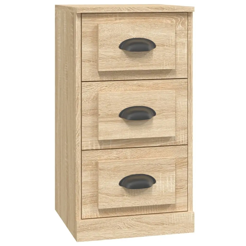 Sideboard Brown Engineered Wood Storage Cabinet Furniture Buffet Display Unit
