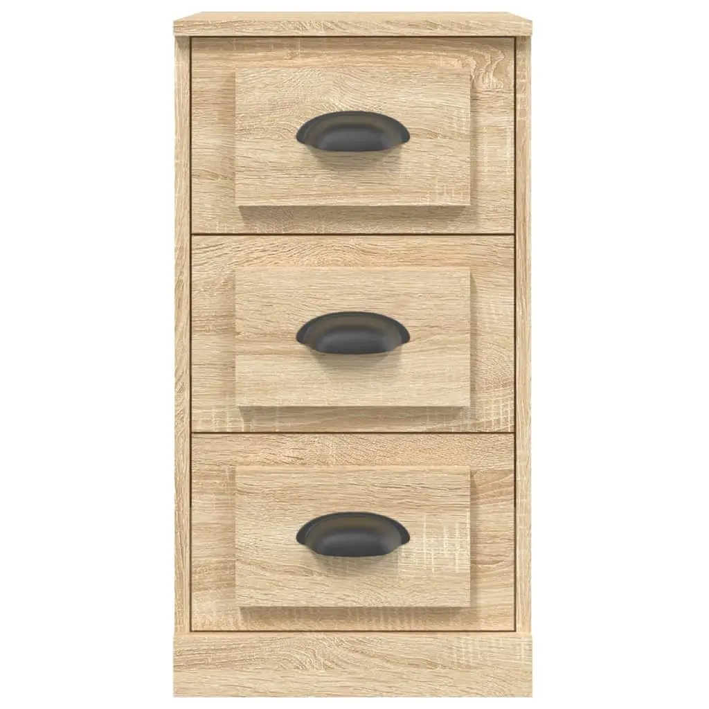 Sideboard Brown Engineered Wood Storage Cabinet Furniture Buffet Display Unit