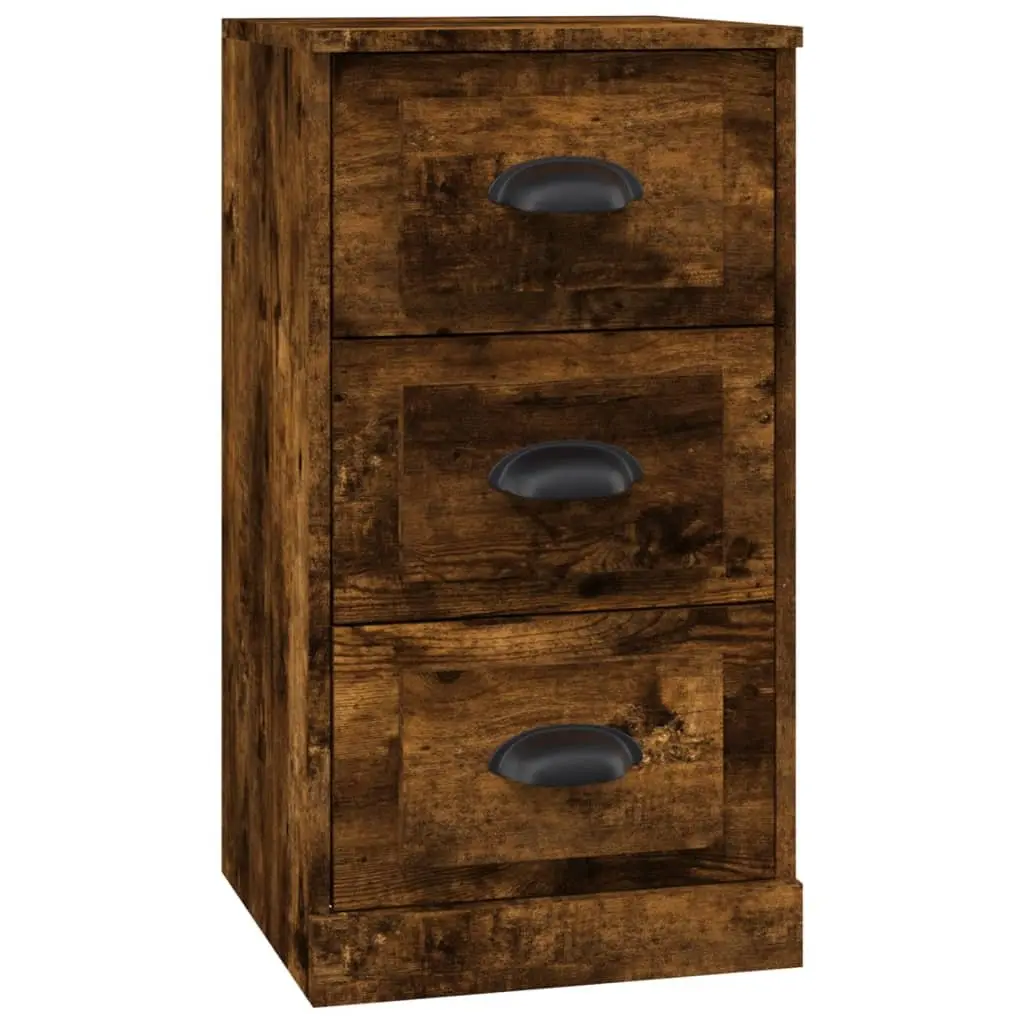 Sideboard Storage Cabinet Display Furniture for Home Brown Engineered Wood 36x35.5x67.5cm