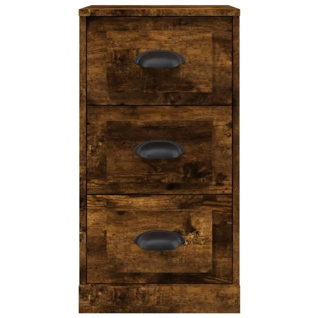 Sideboard Storage Cabinet Display Furniture for Home Brown Engineered Wood 36x35.5x67.5cm