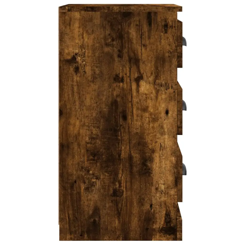 Sideboard Storage Cabinet Display Furniture for Home Brown Engineered Wood 36x35.5x67.5cm