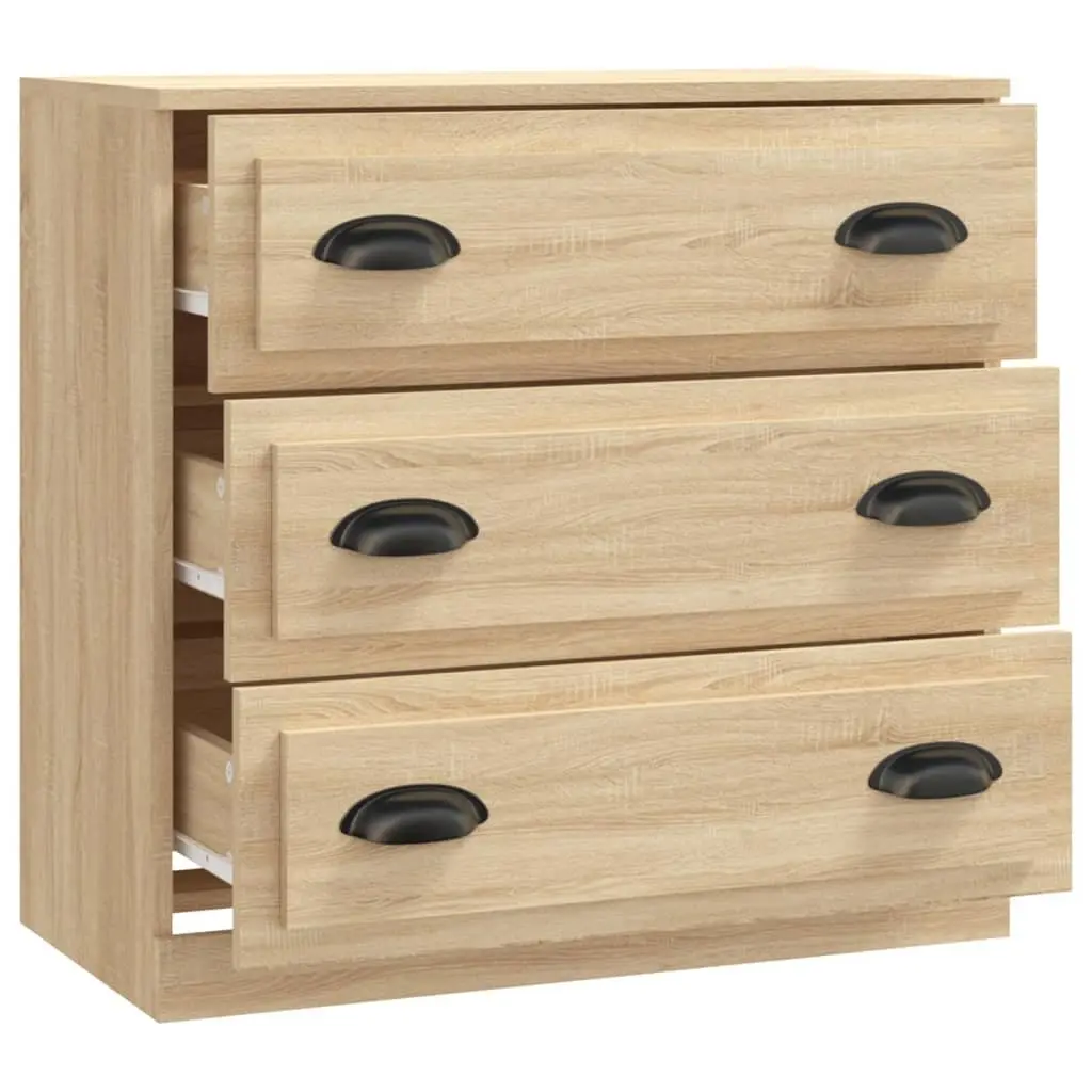 Engineered Wood Brown Storage Sideboard