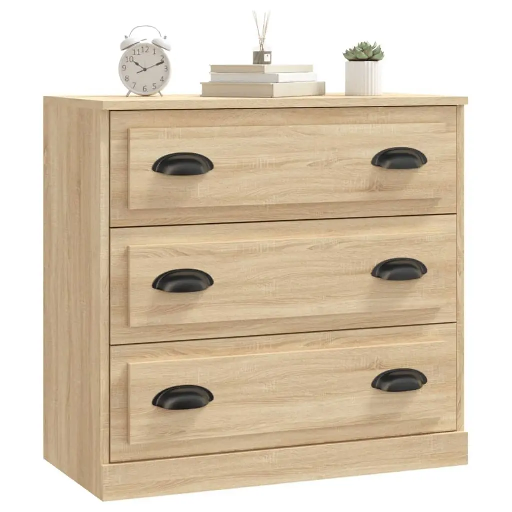 Engineered Wood Brown Storage Sideboard