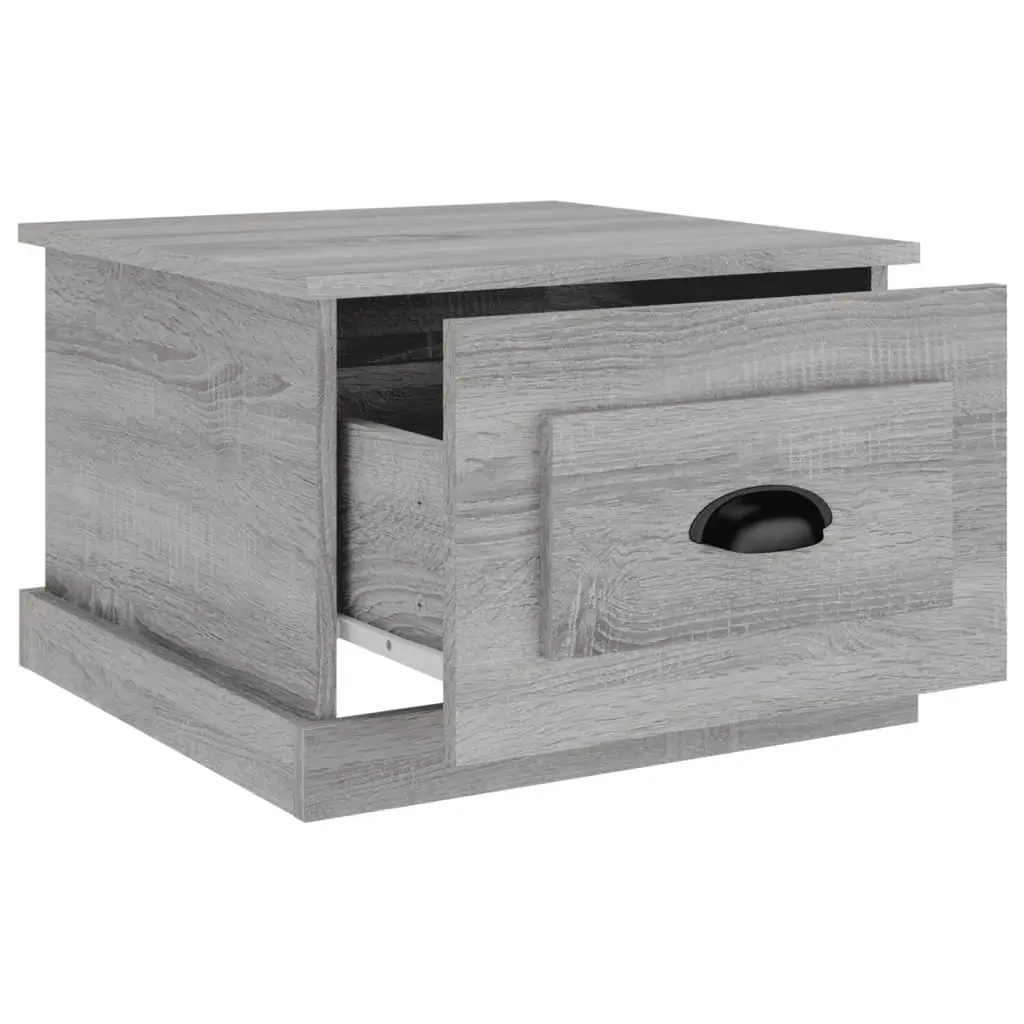 Coffee Table Grey Sonoma 50x50x35 cm