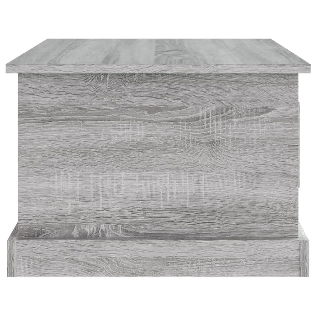 Coffee Table Grey Sonoma 50x50x35 cm