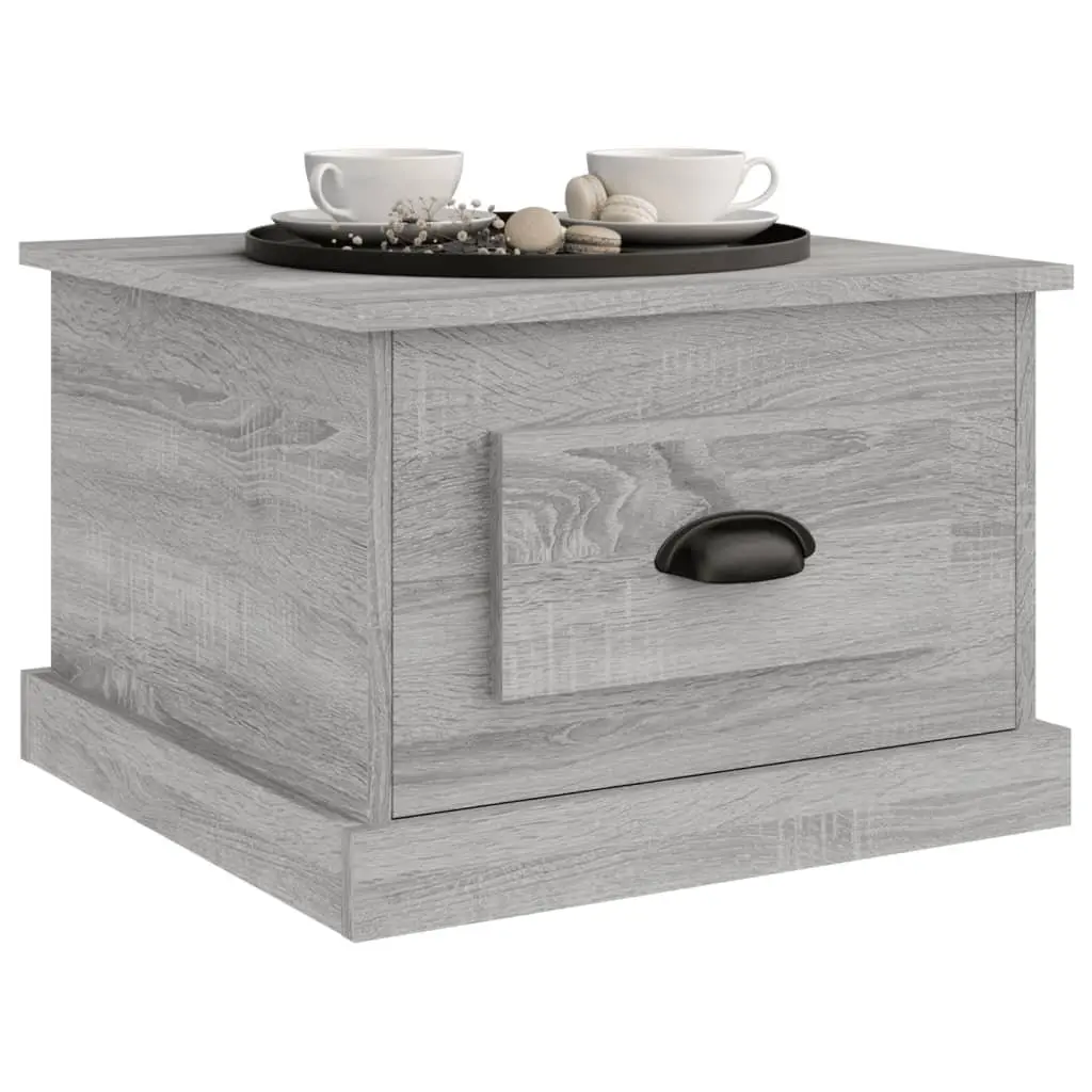 Coffee Table Grey Sonoma 50x50x35 cm