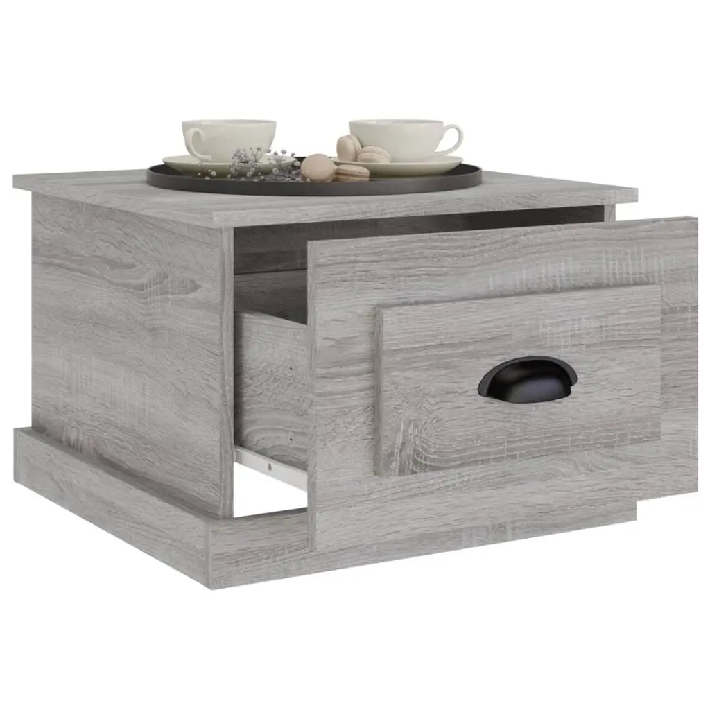 Coffee Table Grey Sonoma 50x50x35 cm