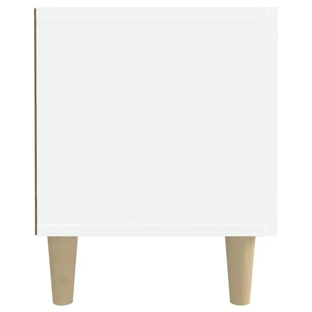 TV Cabinet White 180x31.5x40 cm Engineered Wood 4 Compartments 4 Doors Storage