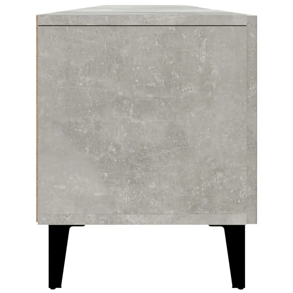 Grey TV Cabinet Storage Unit