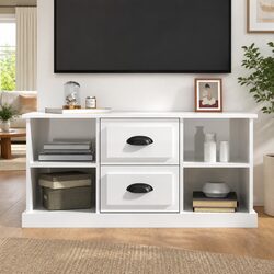 Engineered Wood TV Cabinet – 99.5 x 35.5 x 48 cm