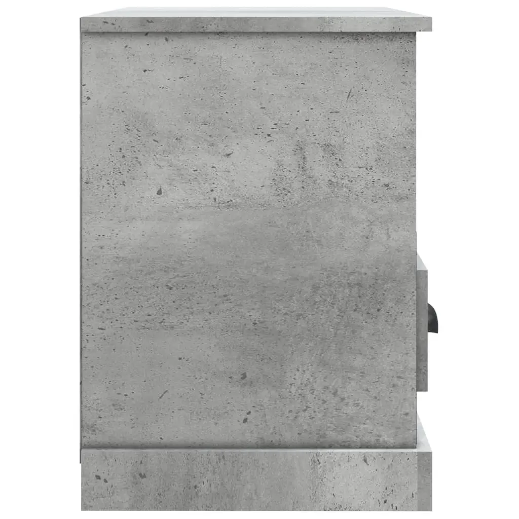 TV Cabinet Grey Storage Unit for Living Room 80 x 35 x 50 cm