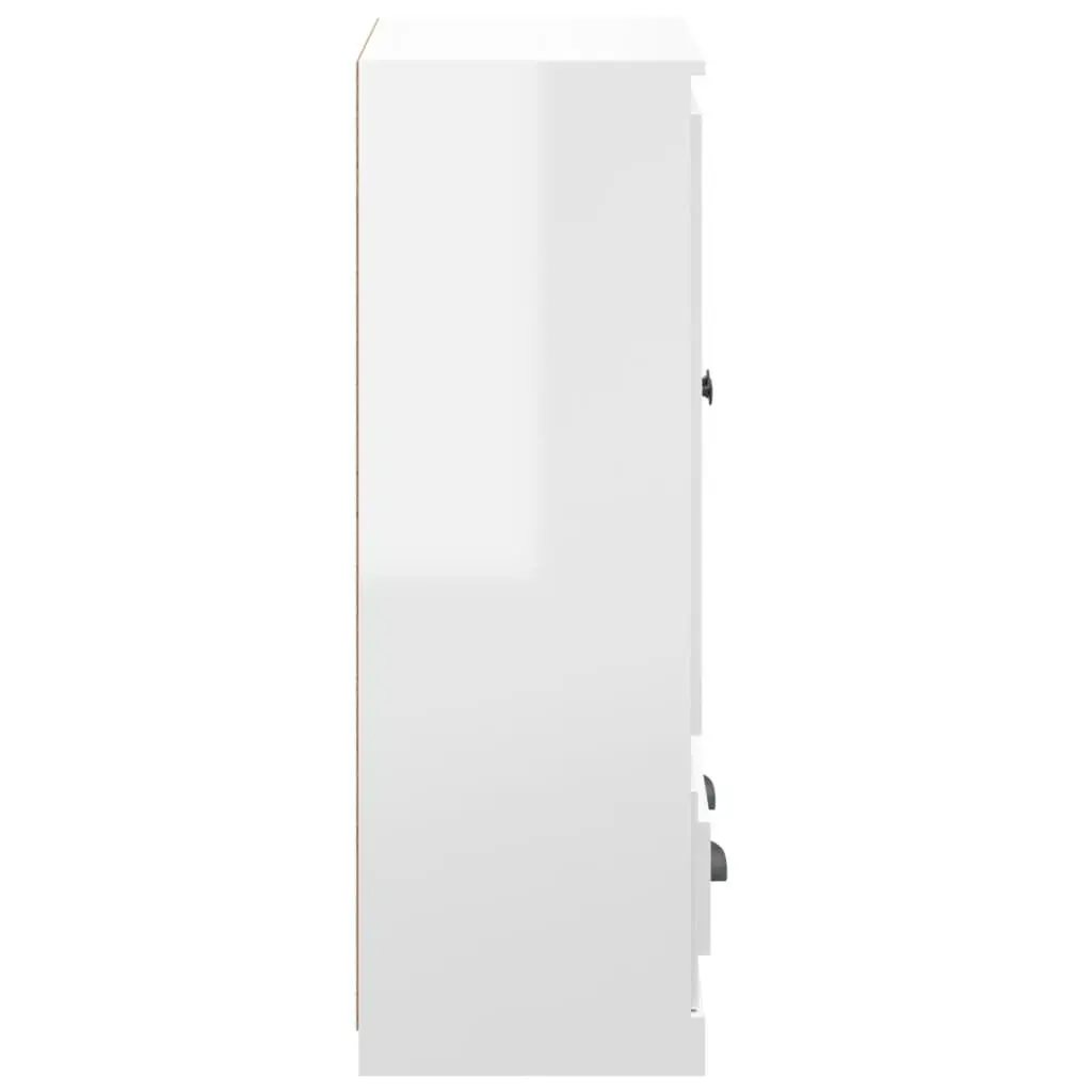 High Gloss Highboard Storage Cabinet