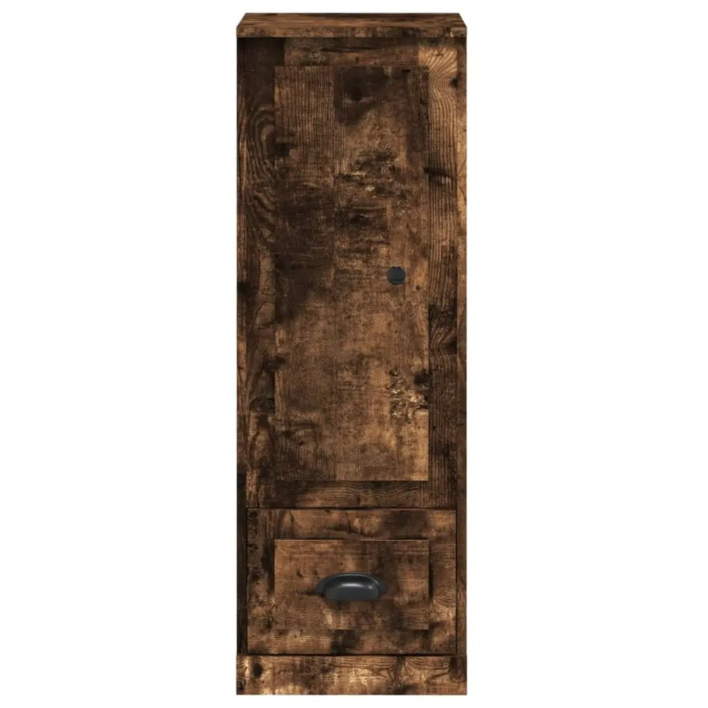 Highboard Storage Cabinet for Home 36 x 35.5 x 103.5 cm Brown Smoked Oak