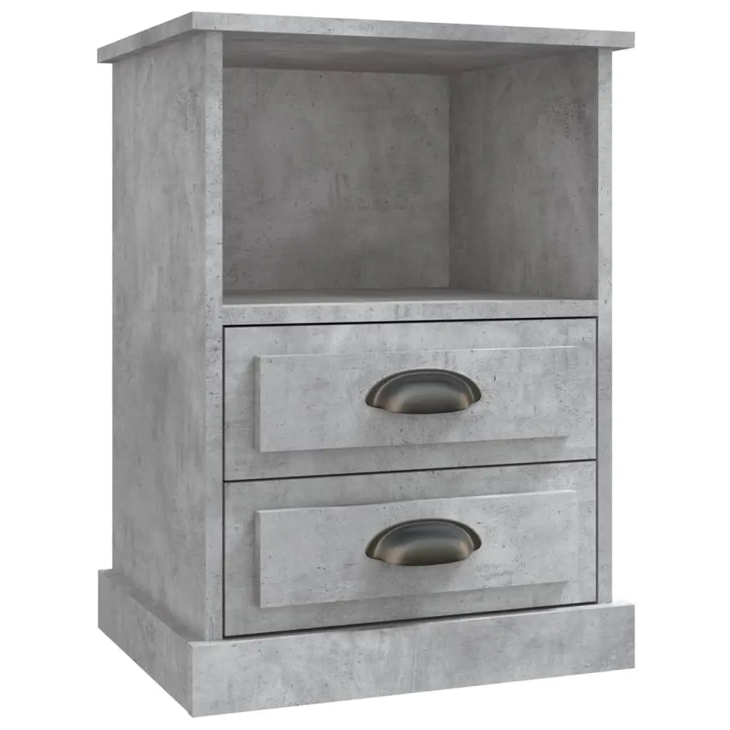 Bedside Storage Table, 43x36x60 cm, Engineered Wood