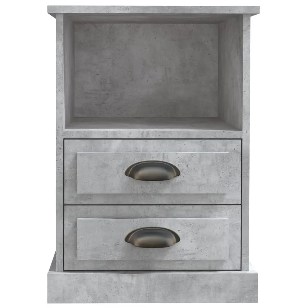 Bedside Storage Table, 43x36x60 cm, Engineered Wood