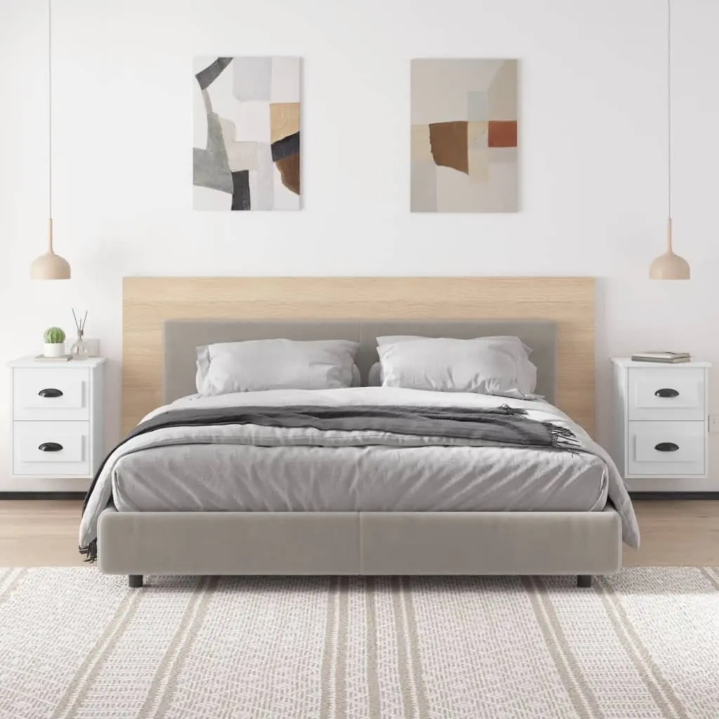Wall-mounted Bedside Cabinet for Bedroom 41.5x36x53cm
