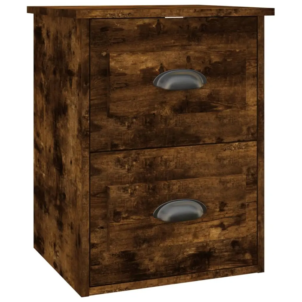 41.5x36x53cm Wall-mounted Bedside Cabinets 2 pcs