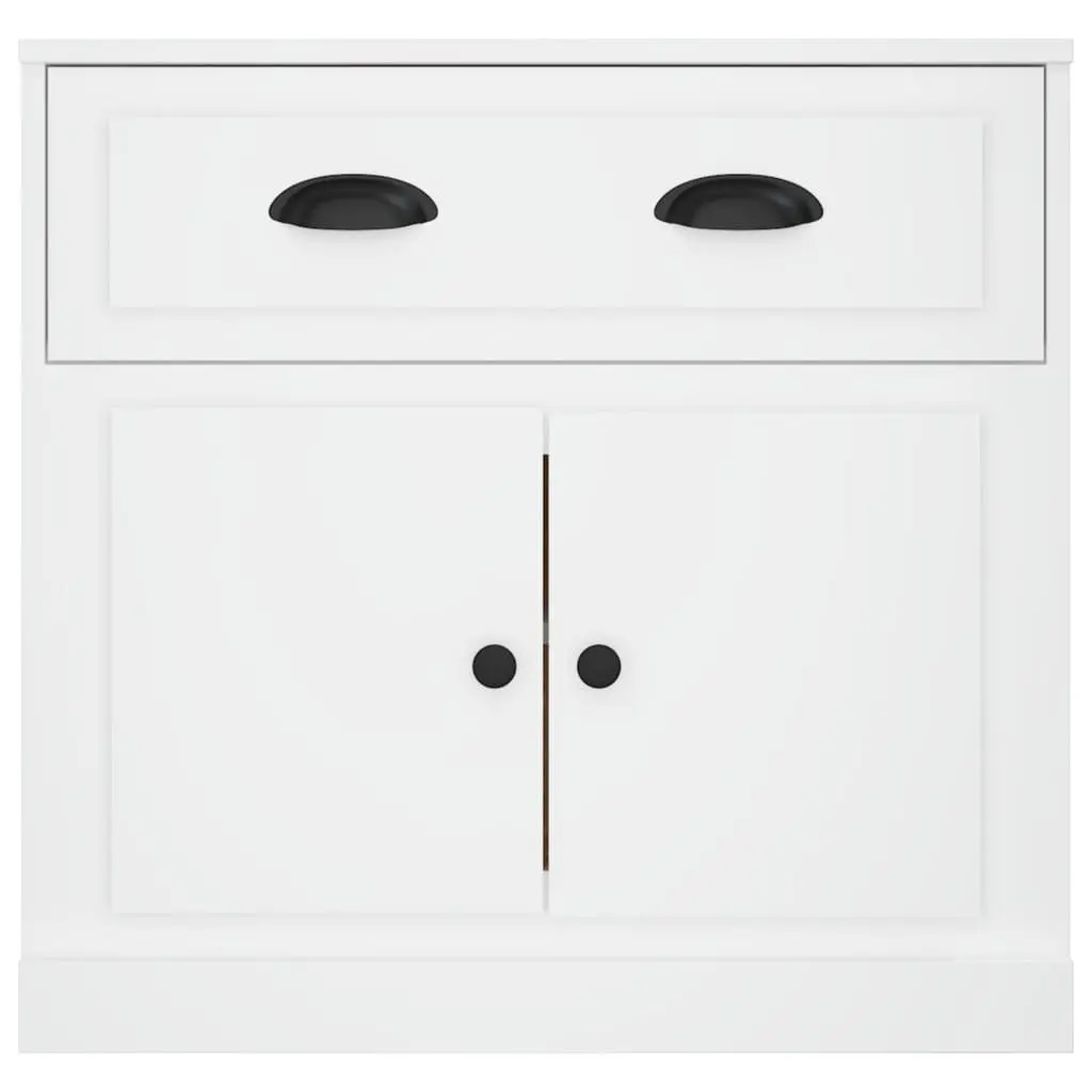 Sideboard for Home Storage White 70x35.5x67.5 cm Engineered Wood