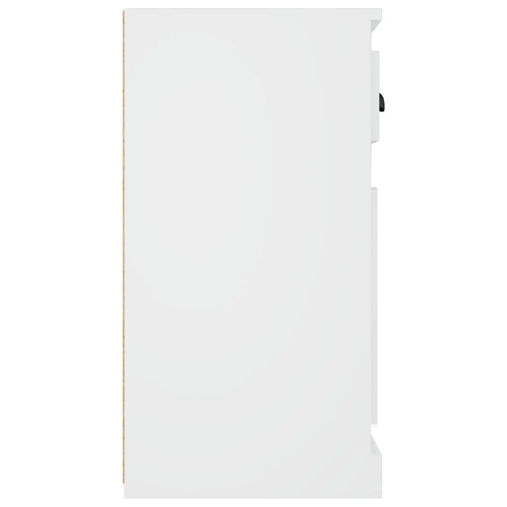 Sideboard for Home Storage White 70x35.5x67.5 cm Engineered Wood