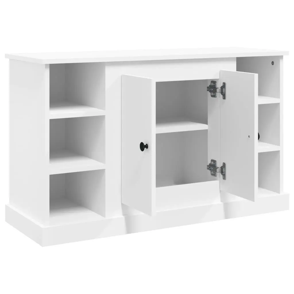 White Sideboard Storage Cabinet 100x35.5x60cm