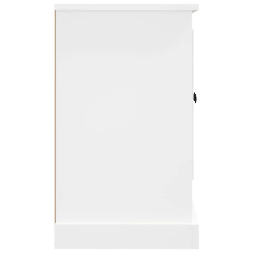 White Sideboard Storage Cabinet 100x35.5x60cm