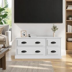 Specifications of 100x35.5x45 cm White TV Cabinet