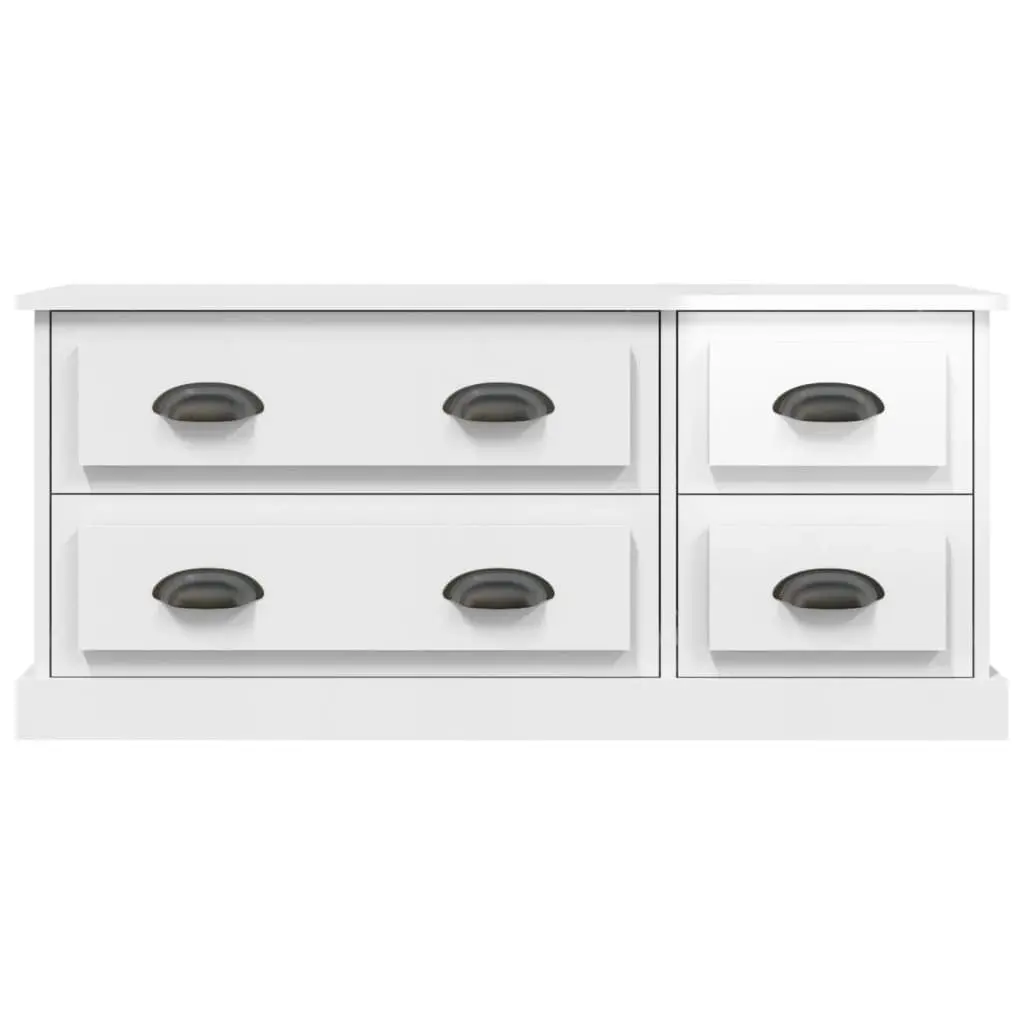 100x35.5x45 cm White TV Cabinet