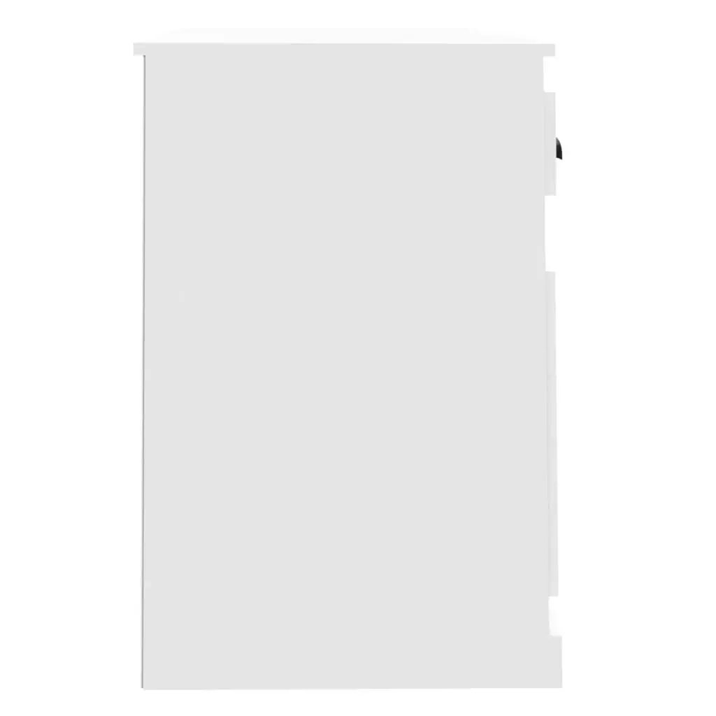 White Desk for Study Office Workspace 115x50x75cm