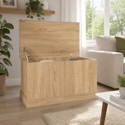 Engineered Wood Storage Box Dimensions 70x40x38cm