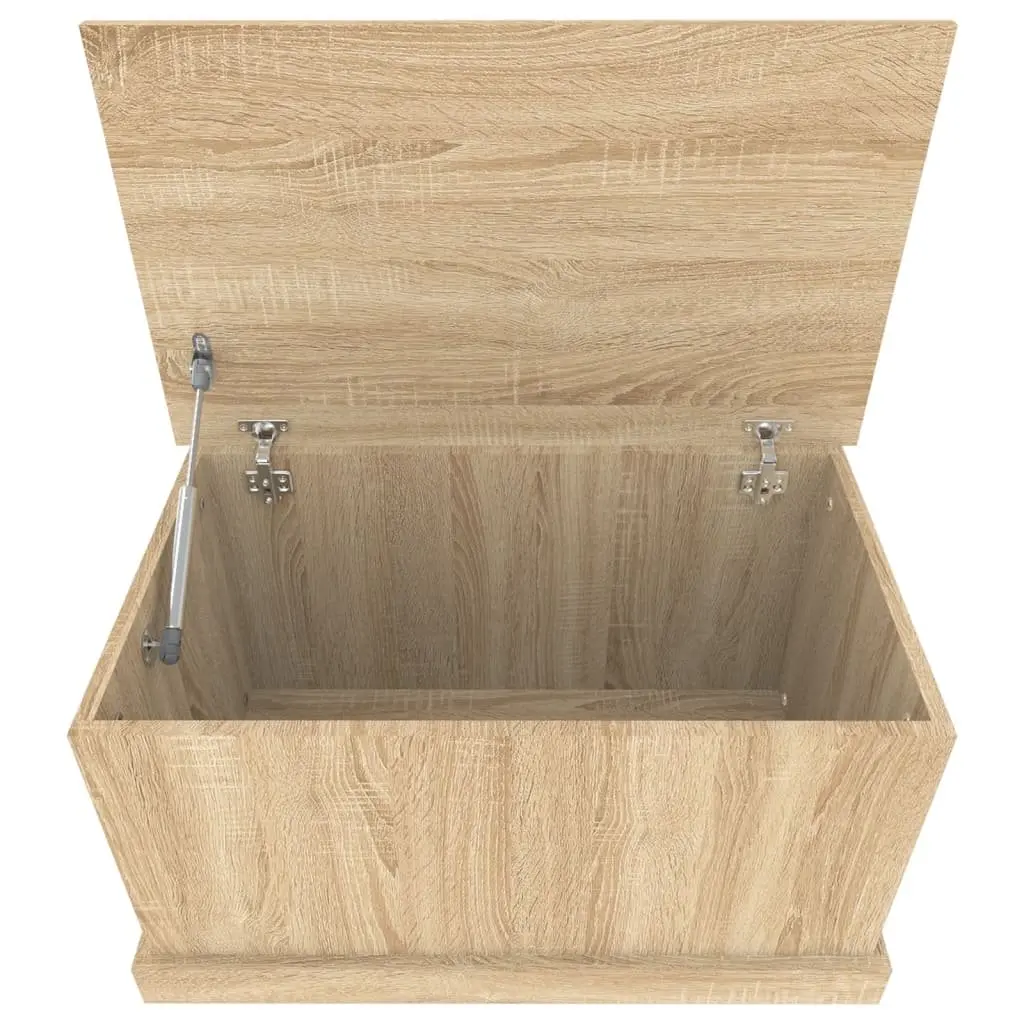 Storage Chest Box Engineered Wood Brown Sonoma Oak 70x40x38cm Bedroom Living