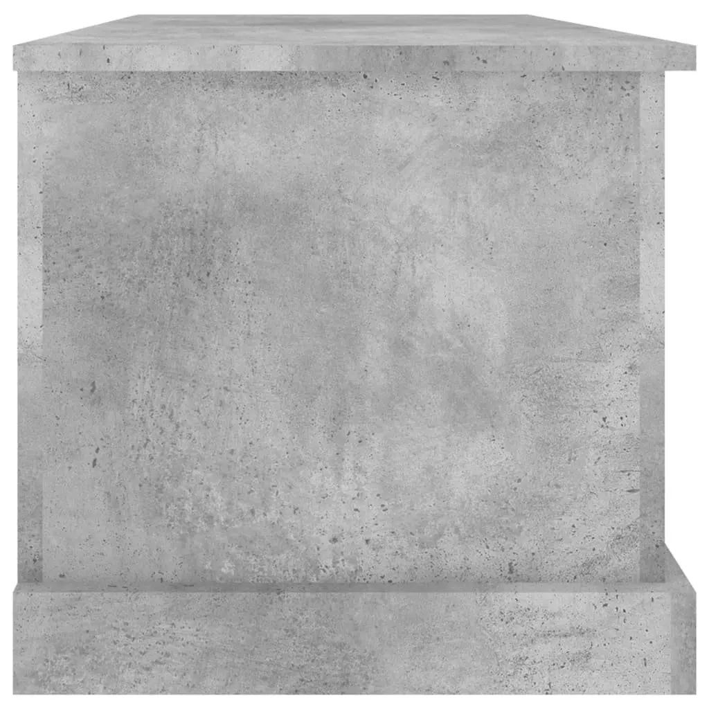 Storage Box Grey 70x40x38 cm Engineered Wood Chest Organiser Bedroom Living