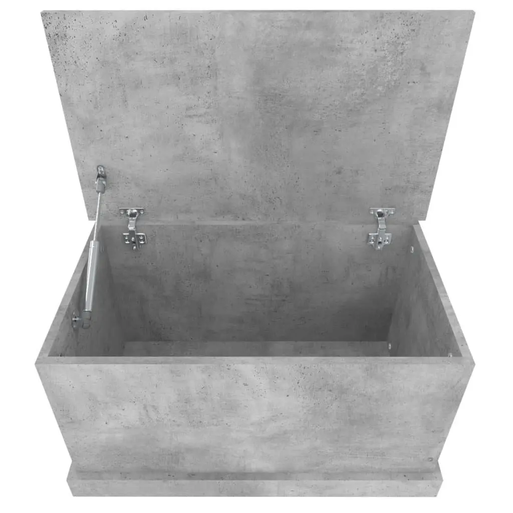 Storage Box Grey 70x40x38 cm Engineered Wood Chest Organiser Bedroom Living
