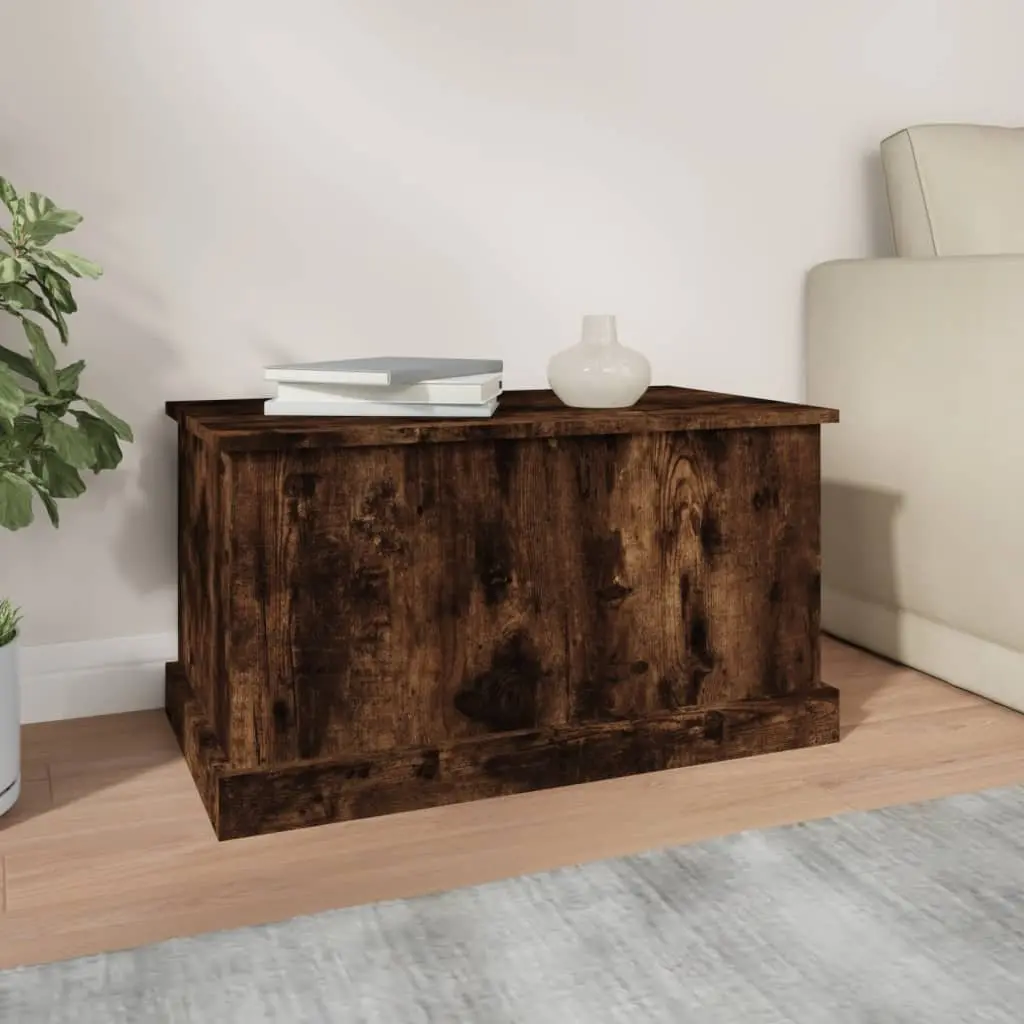 Storage Chest Living Room 70x40x38 cm Brown Engineered Wood