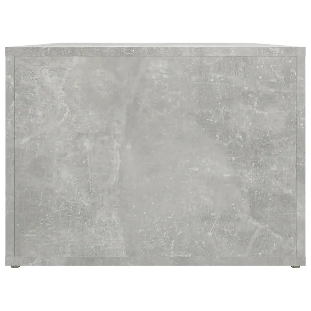 Coffee Table Living Room Grey Engineered Wood Storage Compartments