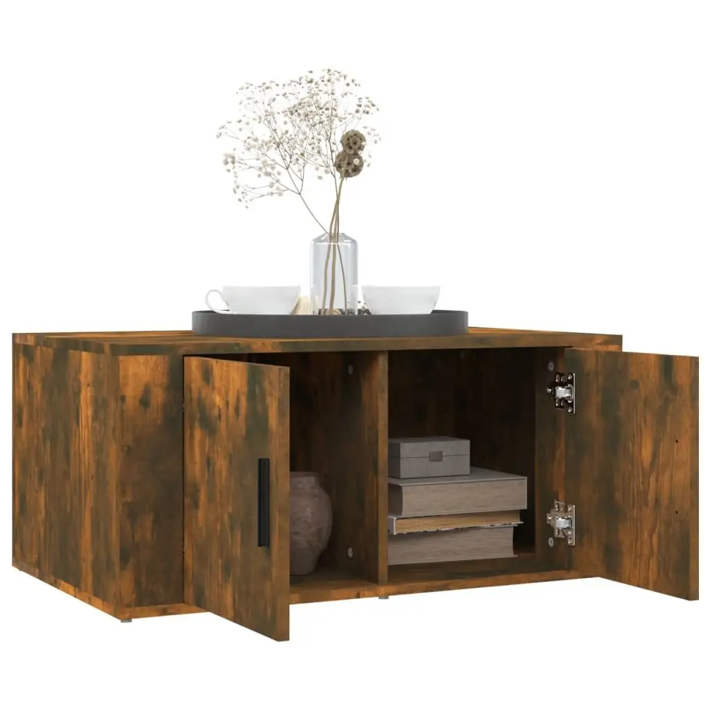Coffee Table Living Room Brown 80L x 50W x 36H cm