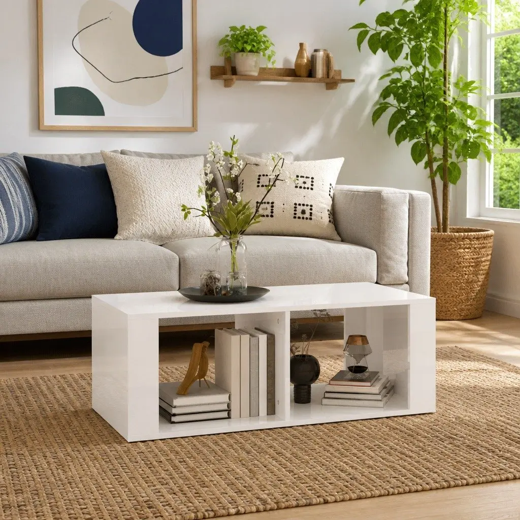White High Gloss Coffee Table