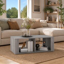 Coffee Table Dimensions: 100x50x36 cm, Grey Sonoma Style
