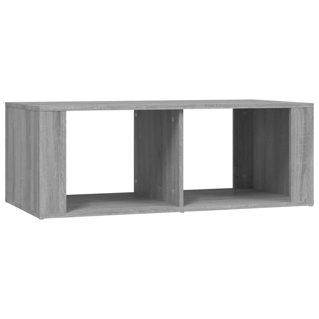 Coffee Table Grey Sonoma 100x50x36 cm Modern Living Room Storage Organiser