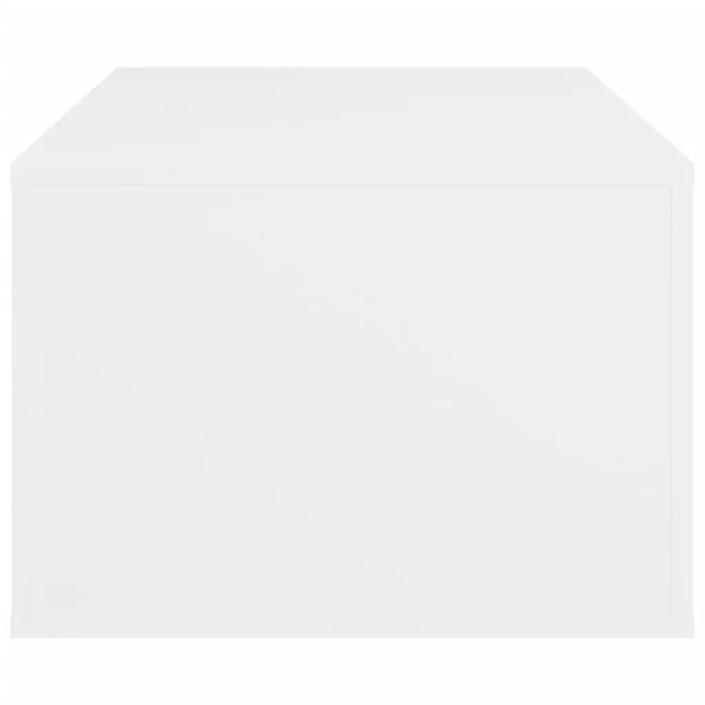 Coffee Table White 100x50.5x35 cm with Drawer Storage Compartment Living Room