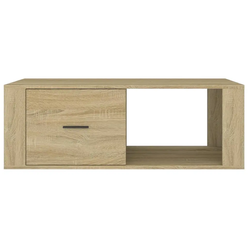 Engineered Wood Coffee Table 100x50.5x35 cm with Storage