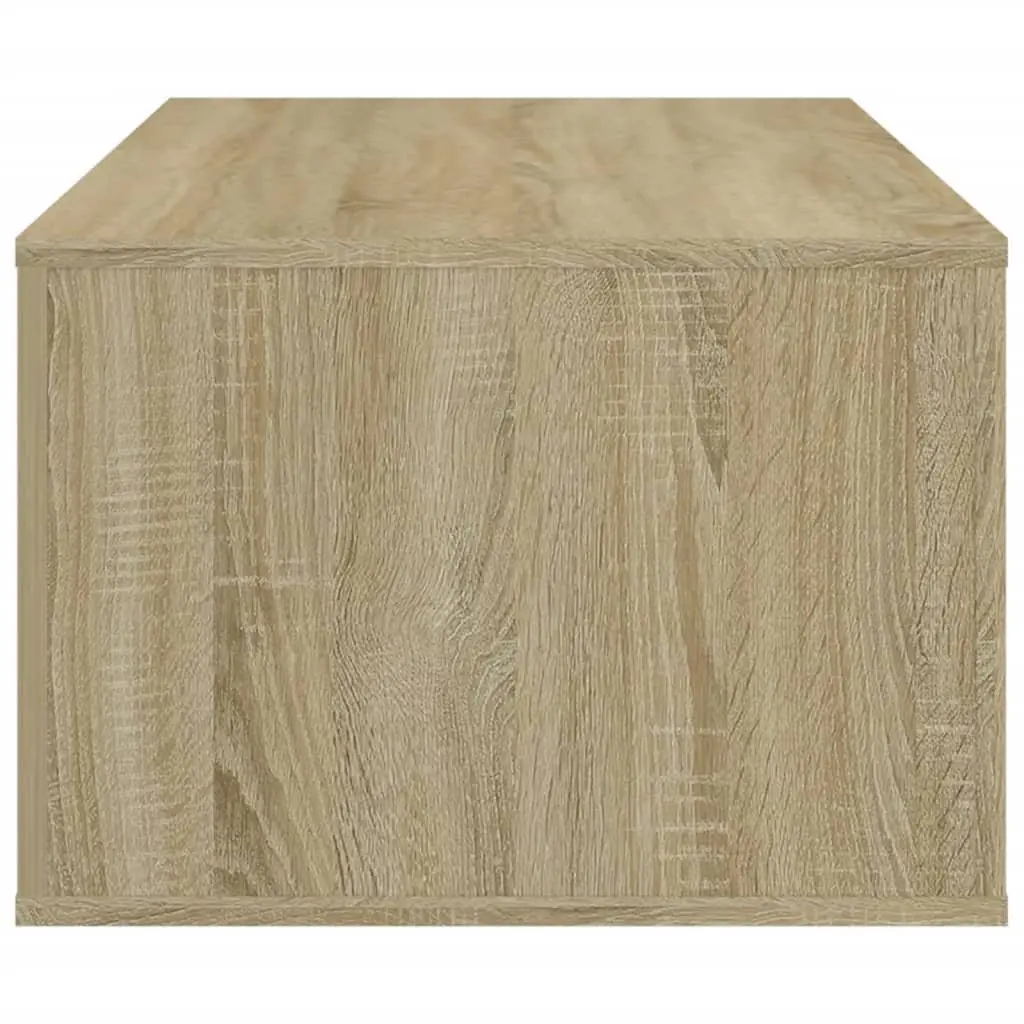 Engineered Wood Coffee Table 100x50.5x35 cm with Storage