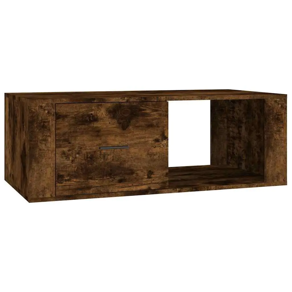 Brown Coffee Table with Drawer