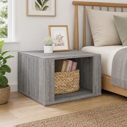 Dimensions and Features of the Grey Sonoma Bedside Table