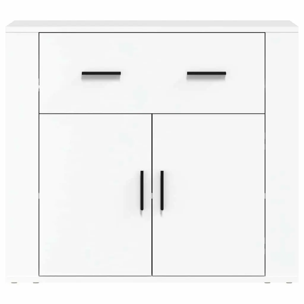 Sideboard Storage Cabinet for Home 80x33x70 cm White